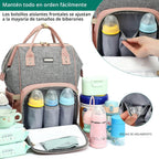GAIVP Mochila para pañales, bolsas de pañales para bebés, niñas y n...