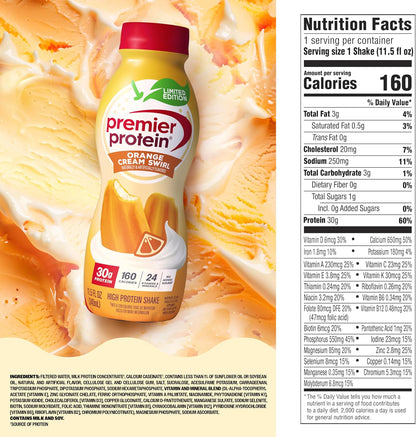 Premier Protein Edición limitada de 1.06 onzas de batido, remolino...