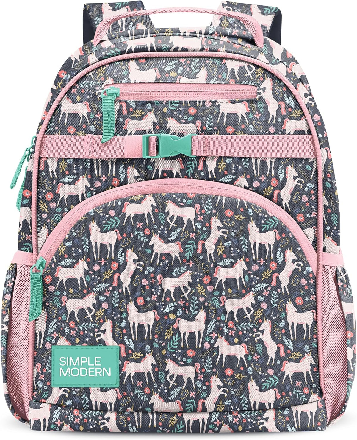Simple Modern Mochila infantil para escuela, niñas, niños | 12L | U...