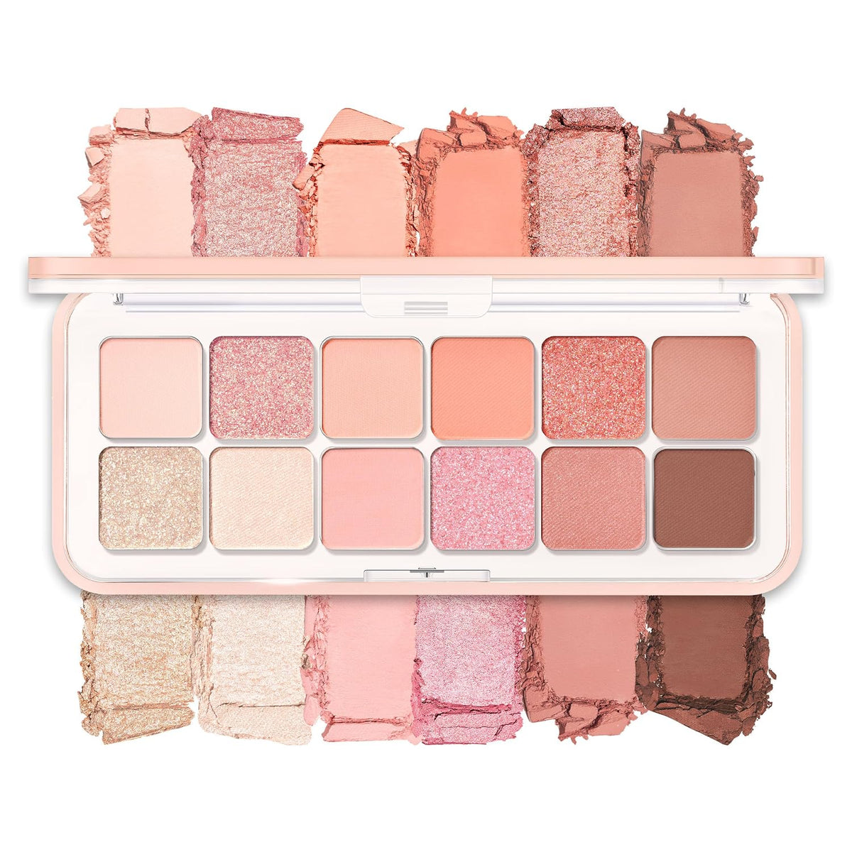 CLIO Pro - Paleta de ojos de aire, sombra de ojos portátil de 12 co...