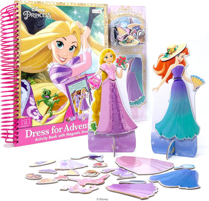 Disney Princess Rapunzel y Ariel Libro de Actividades, Muñecas Magn...