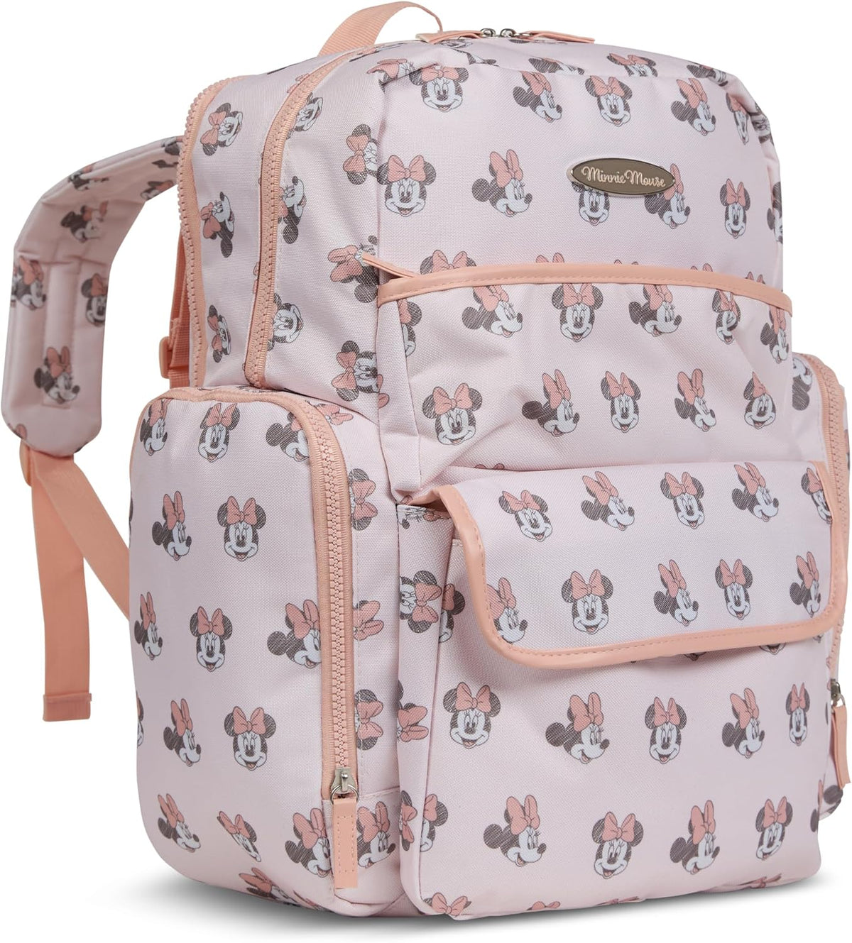 Disney Mochila para pañales con cambiador Minnie Mouse \u2013 Bolsa...