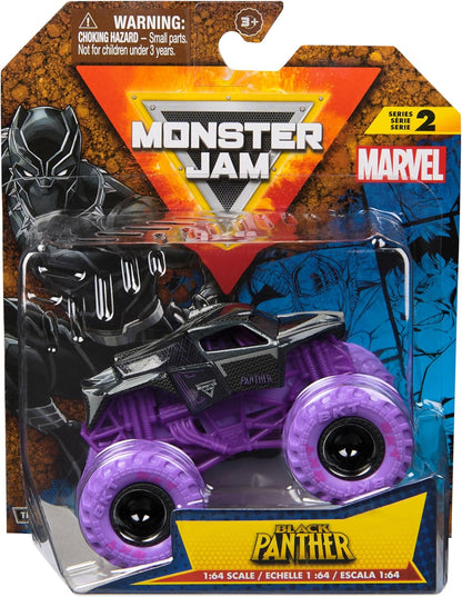 Monster Jam - Camión monstruo oficial de Marvel Black Panther, vehí...