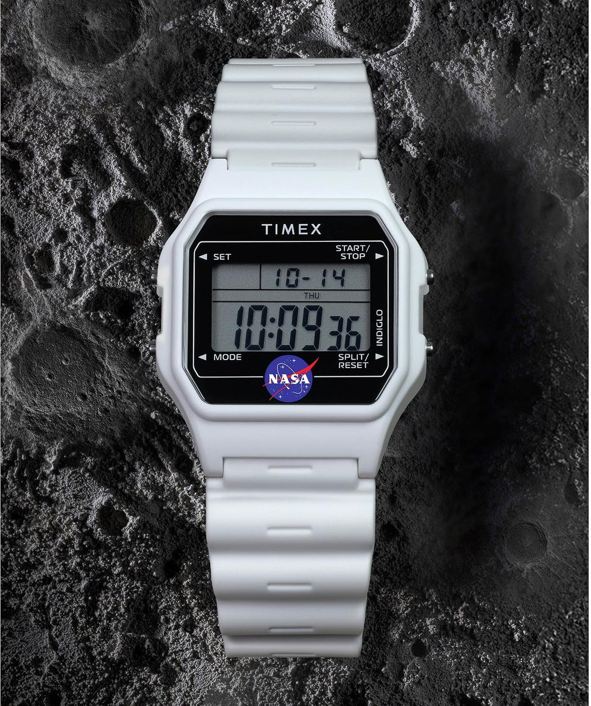 Timex Reloj digital clásico de 34 mm, para hombre