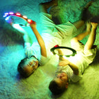 TOSY - Anillo volador \u2013 36 LED RGB multicolor, súper brillante...