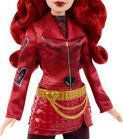 Mattel Disney Descendants: Wicked Wonderland - Muñeca roja cantando...