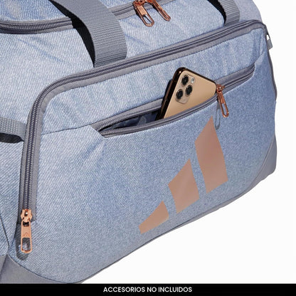 adidas Defender - Bolsa de lona color gris y oro rosa, OSFA | Compa...