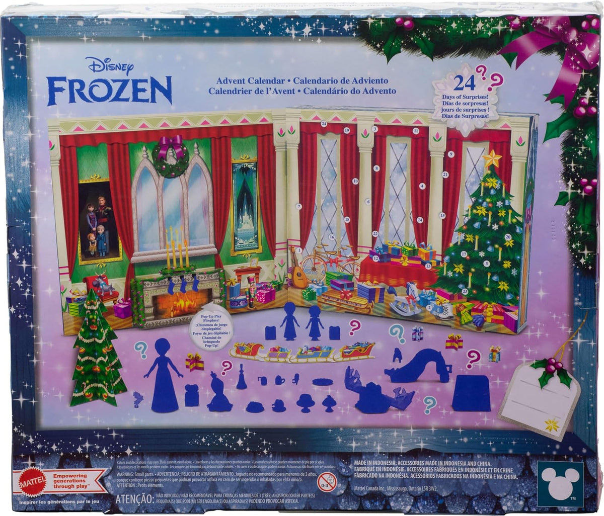 Mattel Disney Frozen Young Anna &amp; Elsa - Calendario de Adviento...