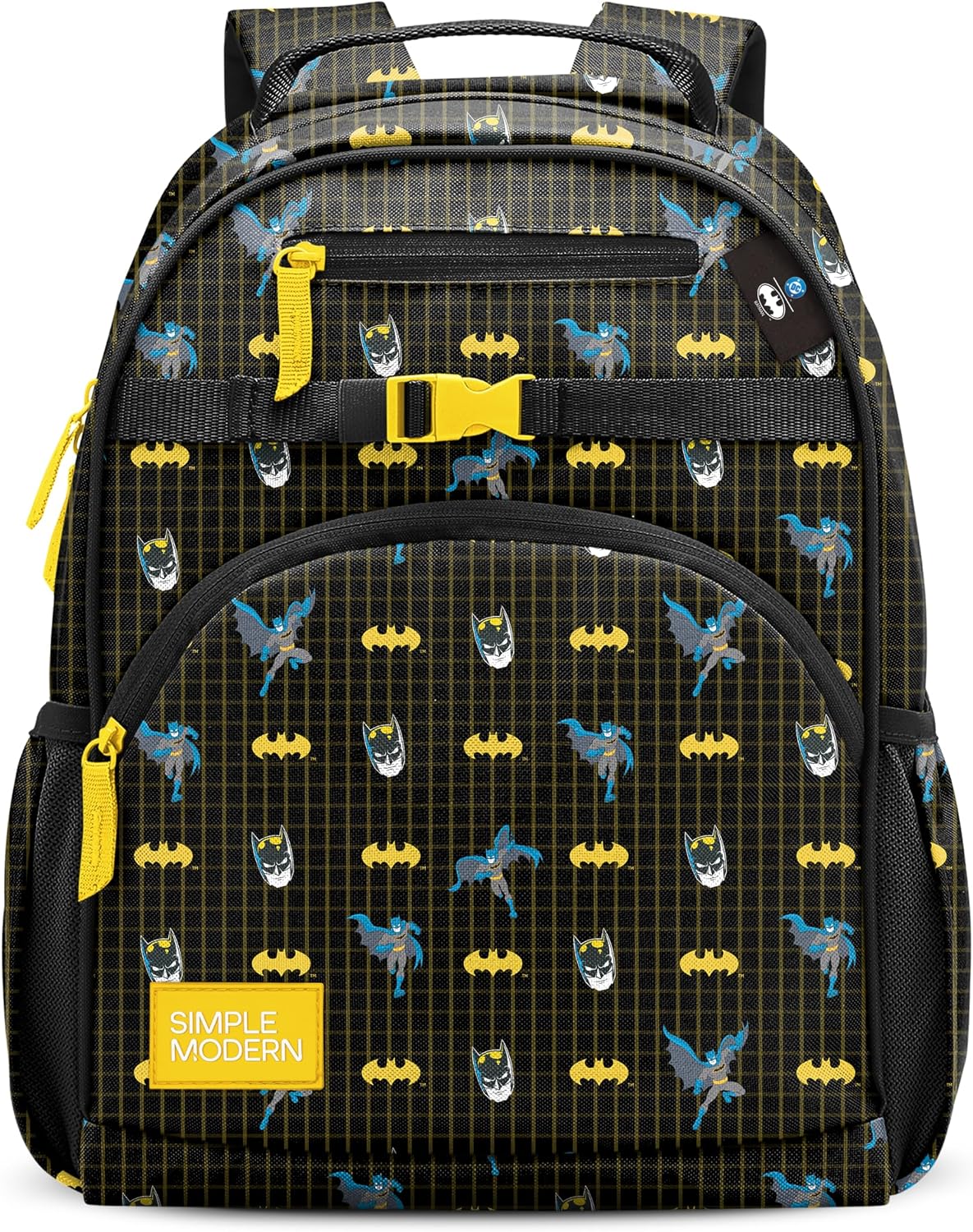 Simple Modern Mochila para niños y niñas escolares, Dc: Iconos de B...