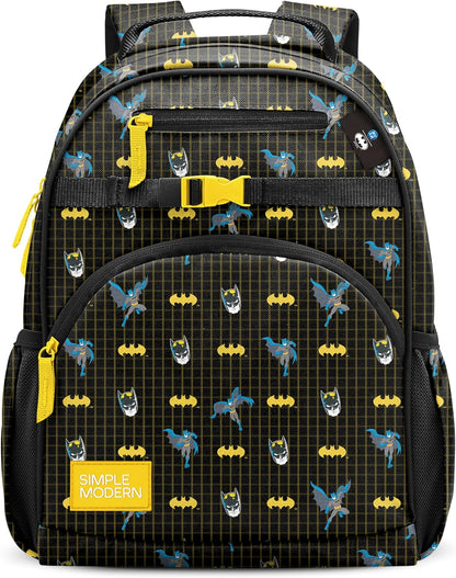 Simple Modern Mochila para niños y niñas escolares, Dc: Iconos de B...