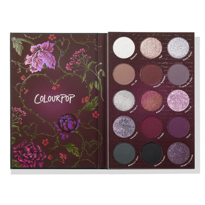 ColourPop Paleta de sombras de ojos A Shadow of Secrets, 15 sombras...