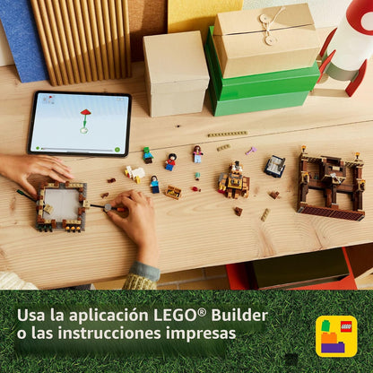 LEGO Minecraft Woodland Mansion Arena de Combate \u2013 Juguete de...