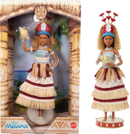 \u200BMattel Disney Collector Moana - Muñeca coleccionable de moda...