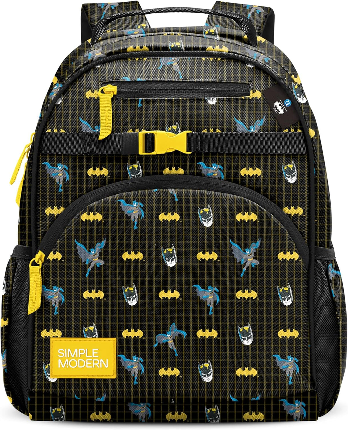 Simple Modern Mochila para niños y niñas escolares, Dc: Iconos de B...