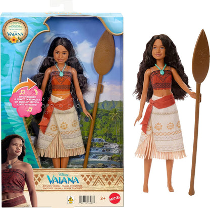 Mattel Disney Singing Moana Doll How Far I'll Go Película de ac...