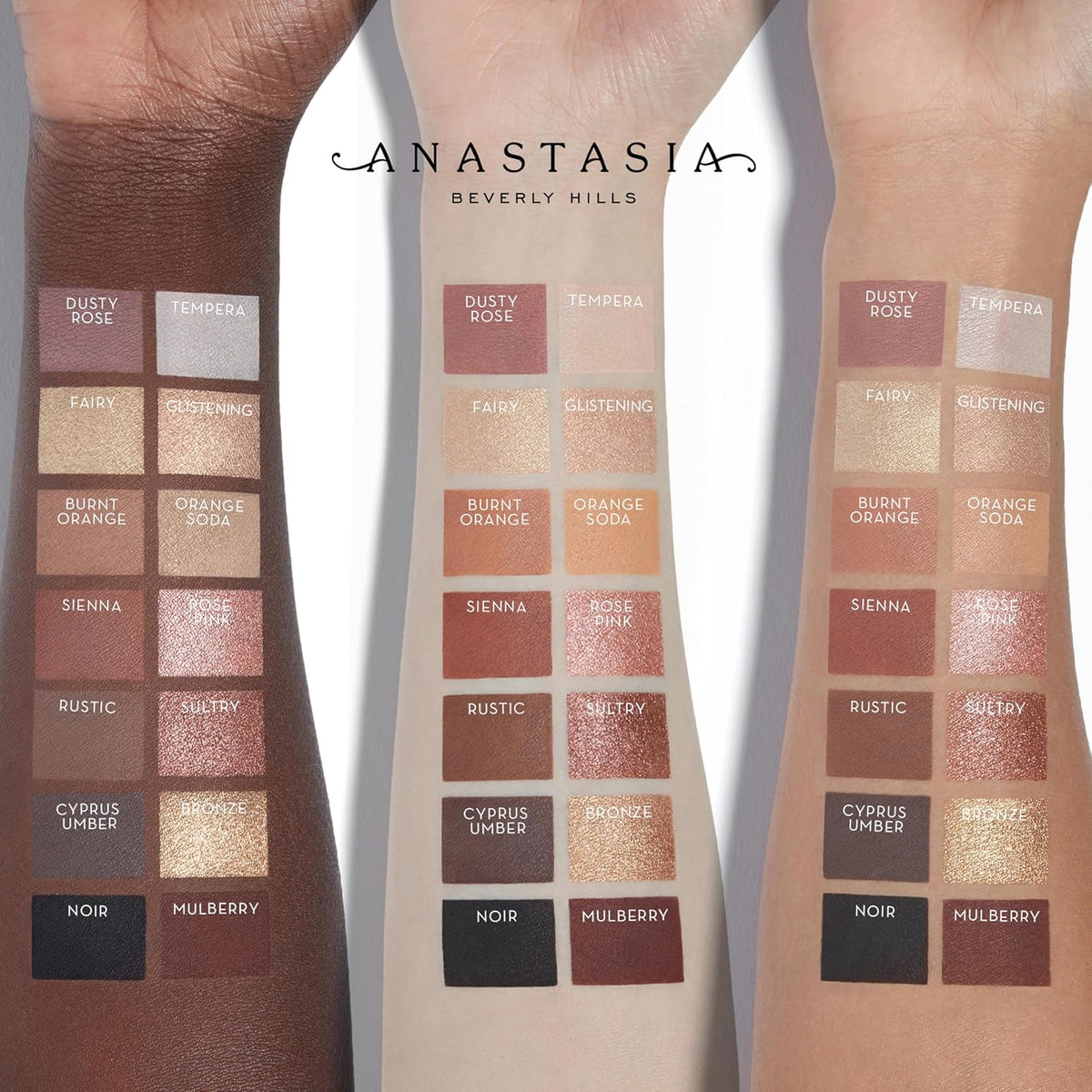 Paleta esencial de Anastasia Beverly Hills - Mates y metálicos | 12...