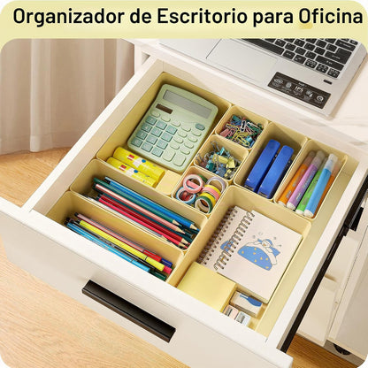 Vtopmart - Paquete de 25 organizadores de cajones de plástico con a...