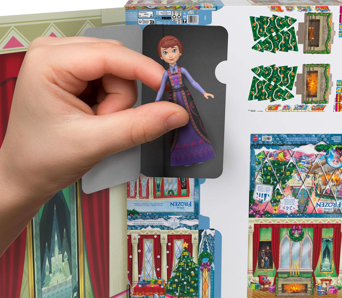 Mattel Disney Frozen Young Anna &amp; Elsa - Calendario de Adviento...