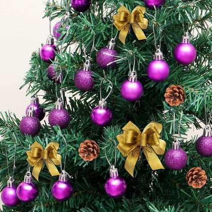 Adornos de Navidad, 30 esferas, decoración de árbol de Navidad, irr...