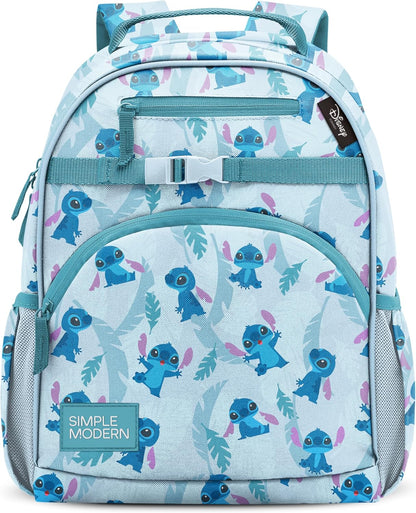 Simple Modern Lilo and Stitch - Mochila infantil para escuela, niña...