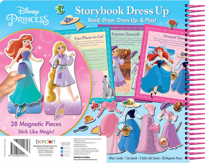 Disney Princess Rapunzel y Ariel Libro de Actividades, Muñecas Magn...