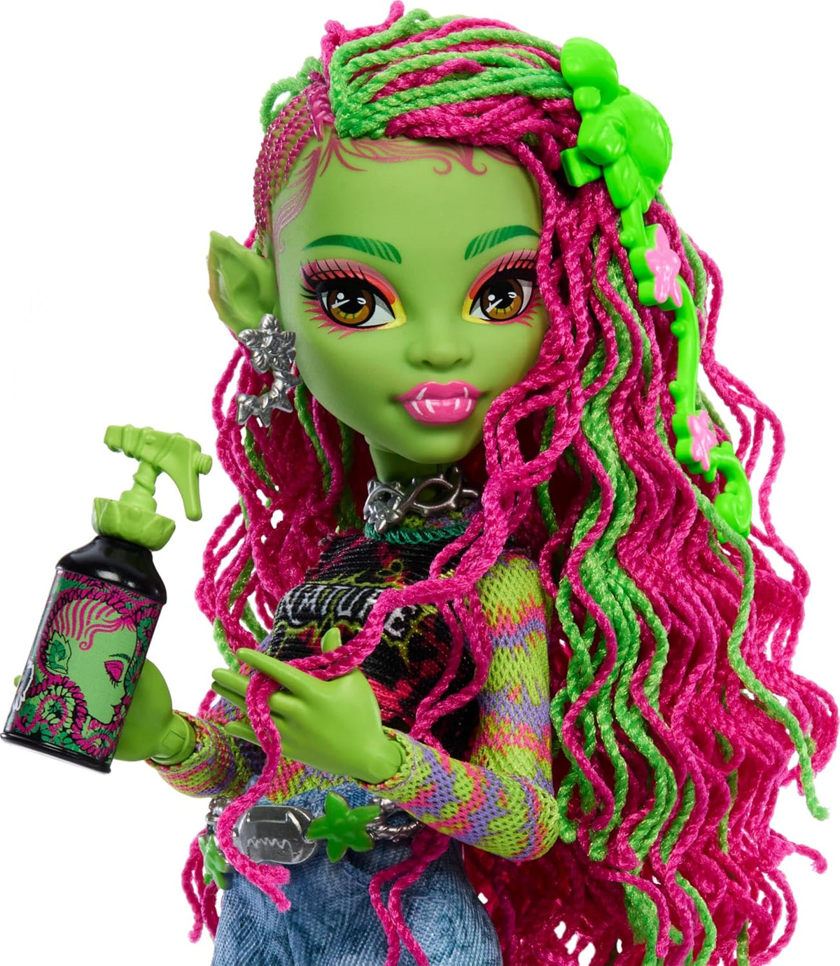 Muñeca Monster High Venus McFlytrap | Plant Monster in Graphic Tee...