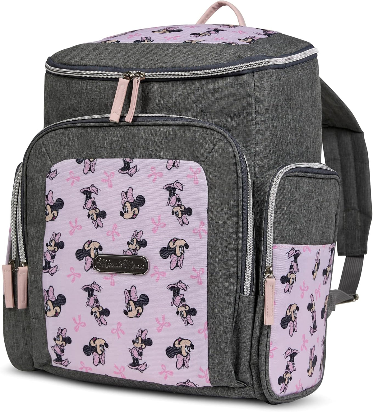 Disney Mochila para pañales con cambiador Minnie Mouse \u2013 Bolsa...