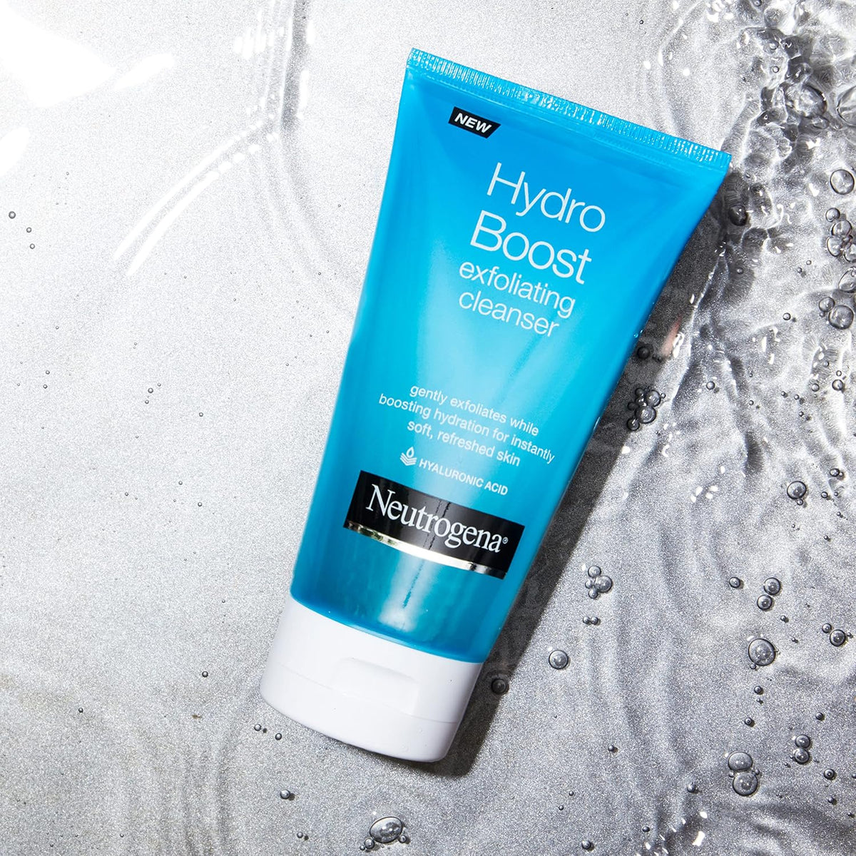 Neutrogena Hydro Boost Limpiador facial exfoliante suave diario con...