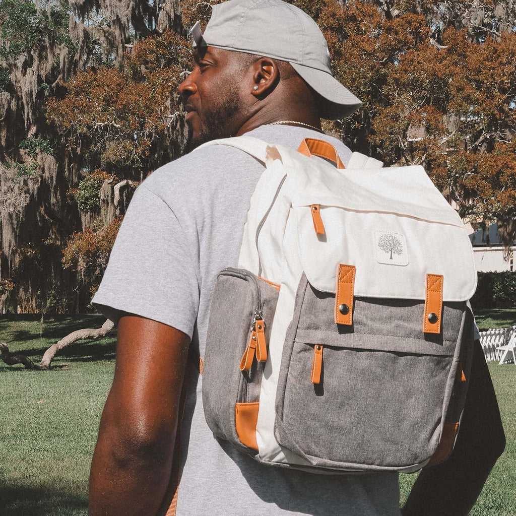 Parker Baby Co. - Mochila para pañales con cambiador, color crema |...