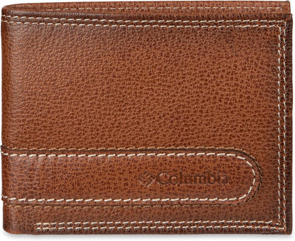 Columbia Billetera plegable delgada RFID para hombre con ventana de...