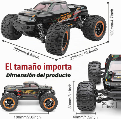 HAIBOXING Coche de control remoto 16889, escala 1:16, 2.4 GHz, auto...