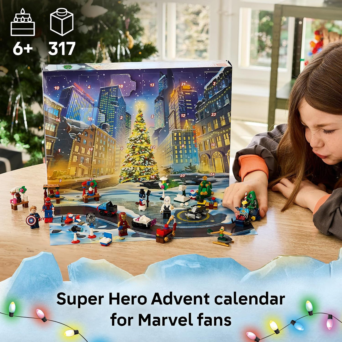 LEGO Marvel Calendario de Adviento 2026 76340 | Calendario de Advie...